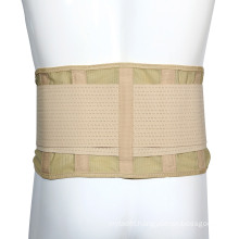 Stabilizing Lumbar Lower Back Brace Support Belt Dual Adjustable Straps Breathable Mesh Panels